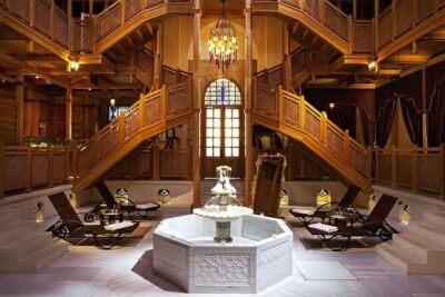 Istanbul, Luxury Hürrem Hammam - Keyf Treatment - Warm-quarter scrub, redbud clay mask, and bubble wash