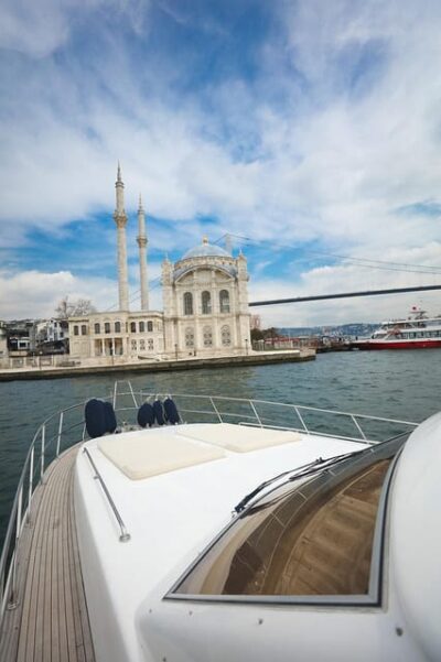 Istanbul: Luxury Yacht Tour at Sunset w Snacks - Stop 2: The Bosphorus Strait stretch that does the heavy lifting