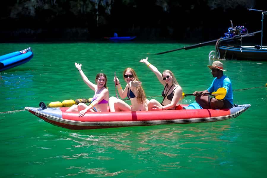 Jame bonds canoe 7 point 6 Island Premium trip - Panyee Island buffet lunch: where the schedule becomes comfortable