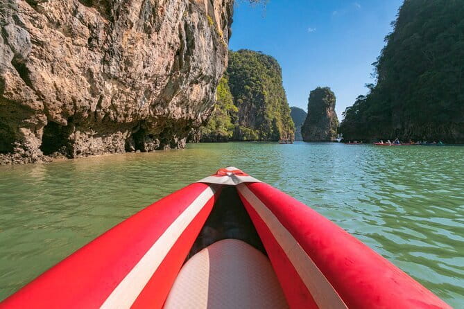 James Bond Island Full Day Tour by Speed Catamaran - Naka Island beach hour: swimming breaks and shade strategy