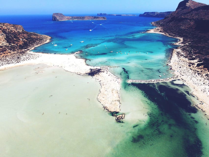 Kissamos: Balos & Gramvousa Luxury Catamaran Sailing Cruise - Balos Lagoon swim stop: pink sand, snorkel gear, and real breathing room
