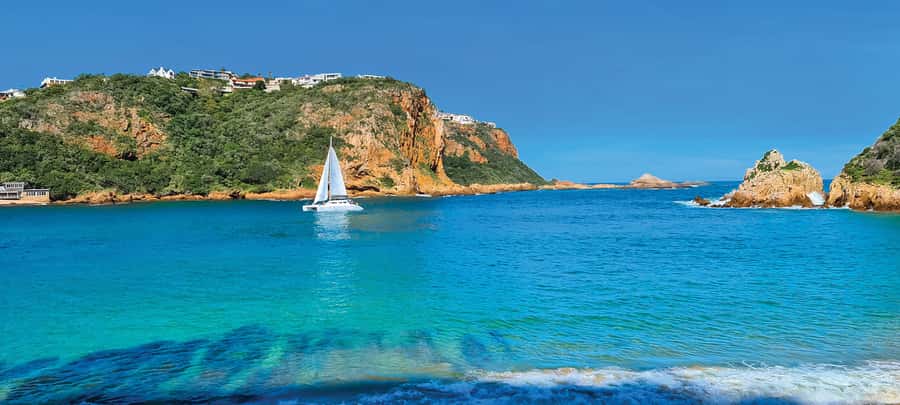 Knysna: Luxury Sunset Cruise with Captain's Barbeque - The 55-Foot Luxury Catamaran Setup (Capacity 12)