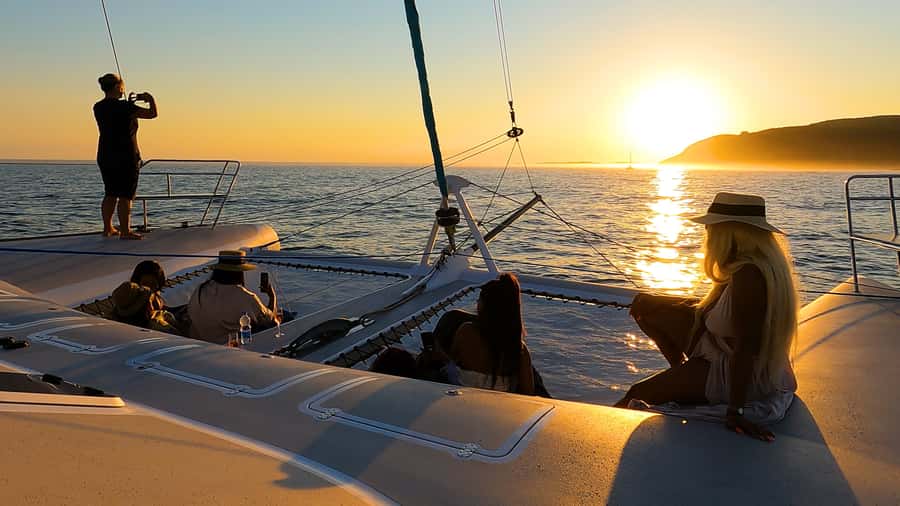 Knysna: Luxury Sunset Cruise with Captain's Barbeque - Knysna Heads at Sunset (Weather Permitting)