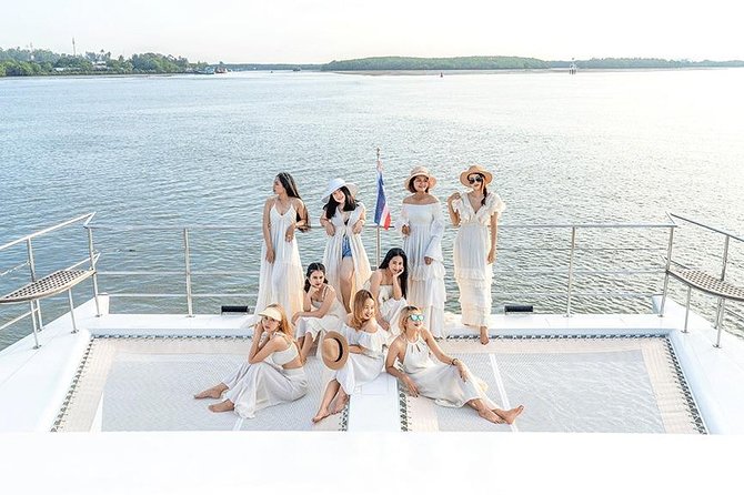 Krabi Hong Islands Sunset Party Catamaran Cruise - Sunset at sea: onboard party energy with a real timetable
