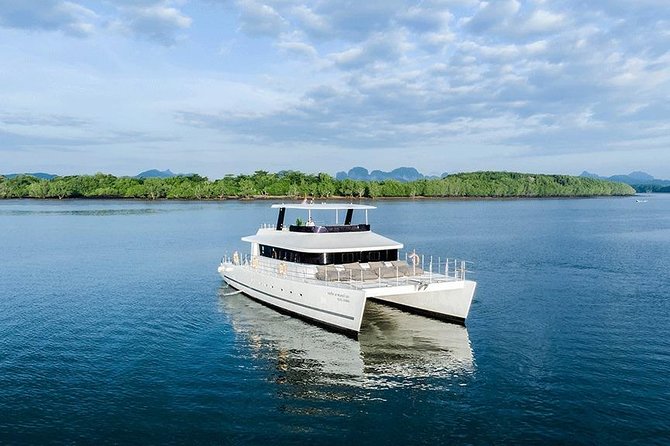Krabi Hong Islands Sunset Party Catamaran Cruise - Railay Bay and Phra Nang Cave: the best kind of sightseeing pass-by
