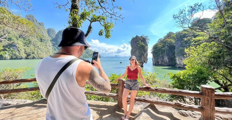Krabi: Premium James Bond Island Speedboat & Canoe Trip - Canoeing Phang Nga Bay’s limestone caves: where the scenery earns its keep