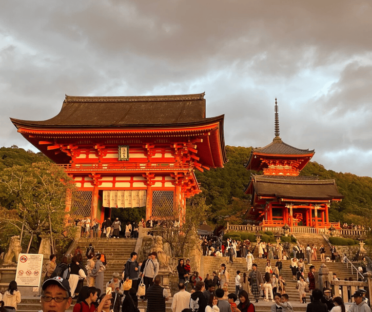 Kyoto: Private Highlights Tour with Guide and Luxury Vehicle - Kinkaku-ji Golden Pavilion: how to see it without rushing