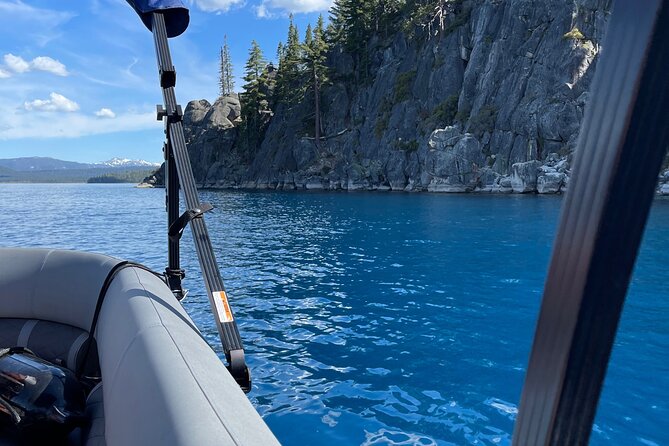 Lake Tahoe Luxury Pontoon Boat Rental Captain Cost Not Included - Comfort details that make a pontoon day actually enjoyable