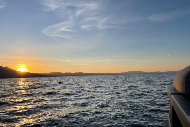 Lake Tahoe Luxury Pontoon Boat Rental Captain Cost Not Included - Choosing your departure: morning vs. afternoon strategy