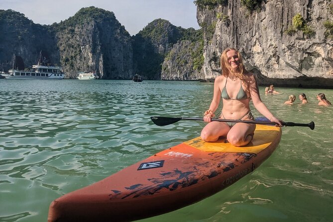 Lan Ha Bay day tour from Cat Ba Town - Serenity Premium Cruise - Cai Beo Floating Village at 9:15: 7,000 years of working waterfront life