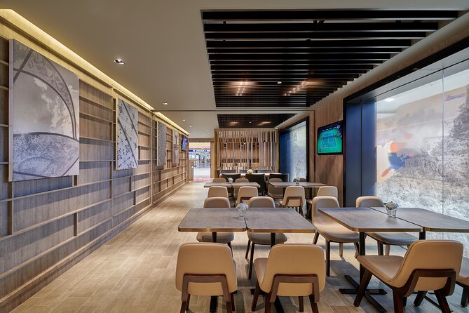 Langkawi International Airport Plaza Premium Lounge - What you actually get inside: hot food, Wi‑Fi, magazines, and a shower option