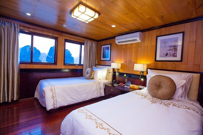 LIKE A BOSS-Luxury options-2d/1n All inclusive in Halong Bay - From Hanoi to Tuan Chau: the limo pickup is more than a nice touch