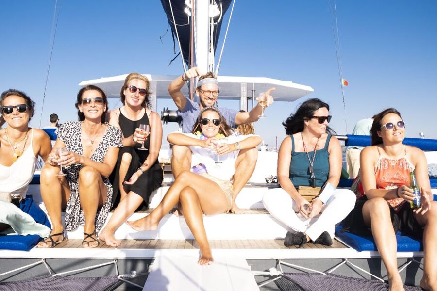 Lisbon: Luxury Private Sailing Boat Cruise on River Tagus - Finding Bloo Boat Charter: Dock 3 at Doca do Bom Sucesso