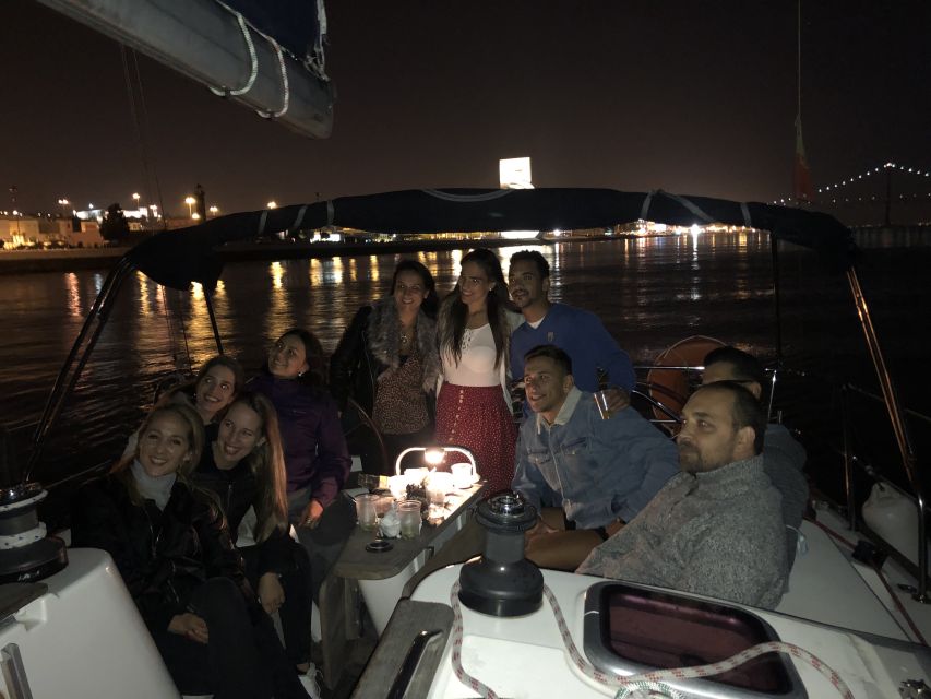 Lisbon: Luxury Sailboat Cruise at Night - Jerónimos Monastery, MAAT, and what night lighting does to architecture