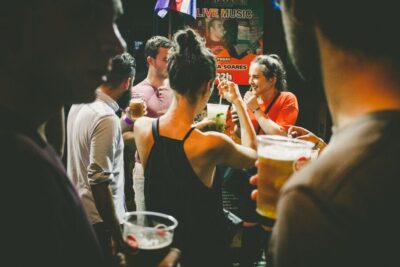 Lisbon: Pub Crawl with Open Bar (Premium Upgrade Available) - The 5-hour plan: from Praça Luís de Camões to the club finish