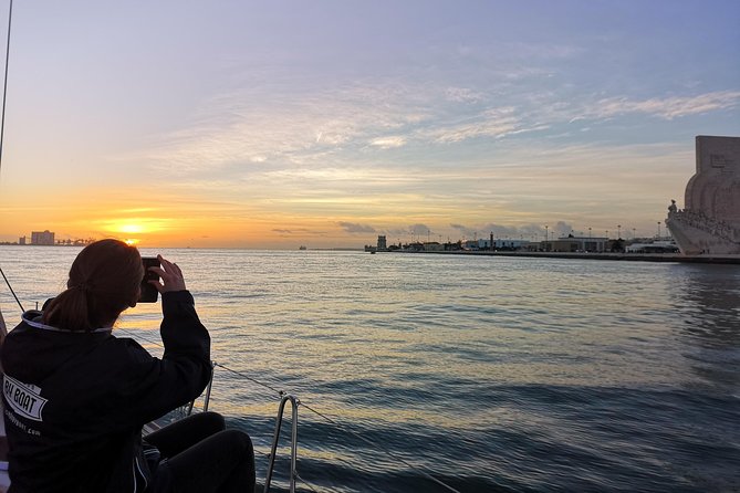 Lisbon Sunset Sailing Tour on Luxury Sailing Yacht with 2 Drinks - Commerce Square and Old Shipyards: the city at eye level