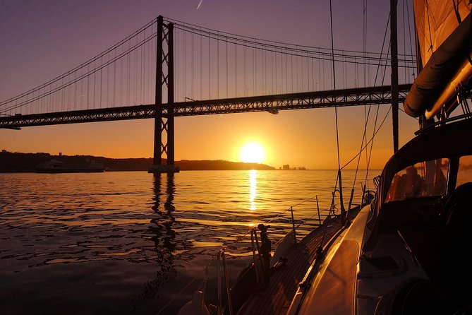 Lisbon Sunset Sailing Tour on Luxury Sailing Yacht with 2 Drinks - Drinks and Portuguese snacks: included and actually enjoyable