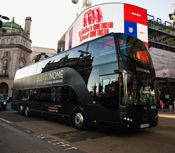 London: 4 Course Lunch Tour by Luxury Coach Bustronome - Audio guide experience: how to get your money’s worth without turning it into homework