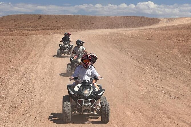 Luxury 2h quad in agafay with transportation - Mint tea break: when the adrenaline slows down