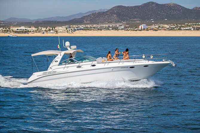 Luxury 42' Yacht Tour in Cabo for Snorkeling and Sunset - The Coastline Show: Land’s End, Sea-Lion Area, and the Arch