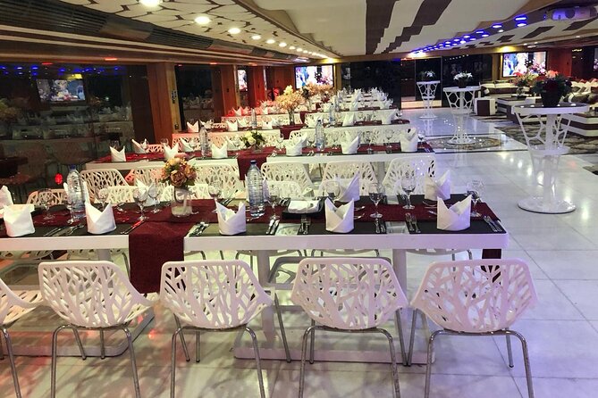 Luxury 7 Star Mega Yacht Dinner Cruise With international Buffet - Boarding at Marina Mall and finding your spot on time