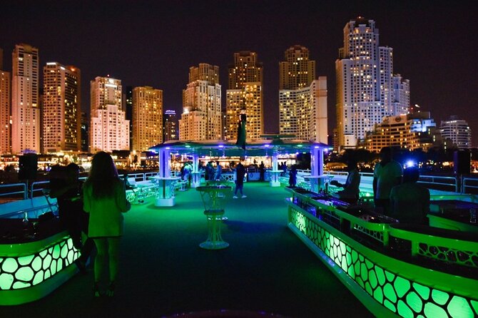 Luxury 7 Star Mega Yacht Dinner Cruise With international Buffet - Seating choice: upper deck for views, lower deck for comfort