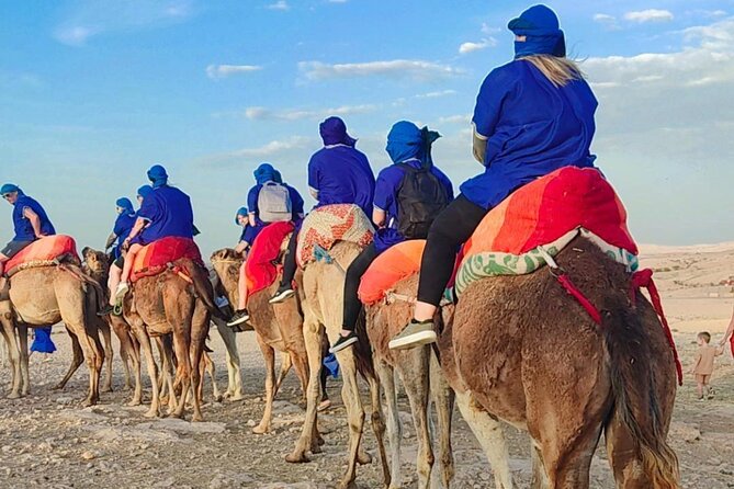 Luxury Agafay Desert : Quad Bike, Camel Ride, Pool & Dinner Show - Dinner and entertainment under the night sky