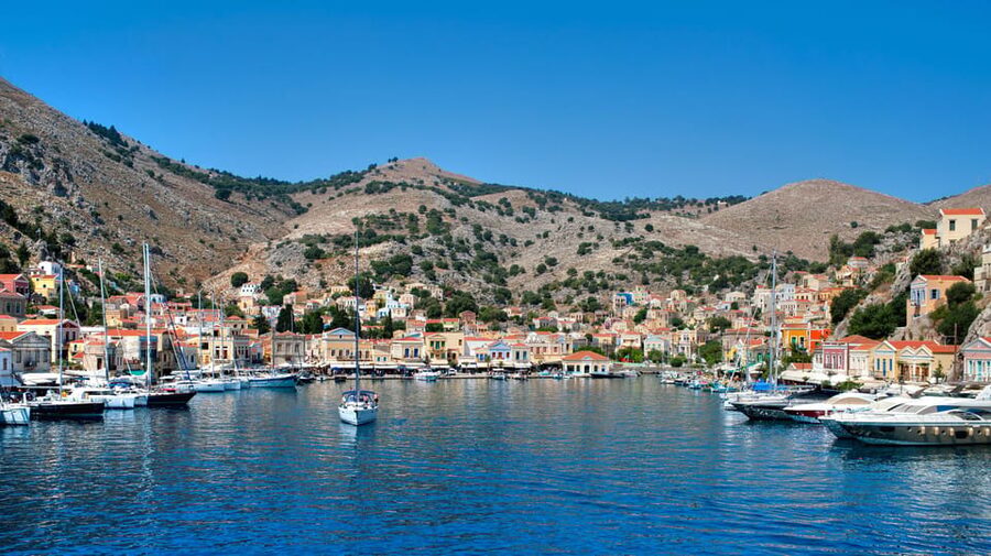 Luxury Boat Trip to Symi Island with Swimming at St. George - The pace: how the swim and Symi time fit together