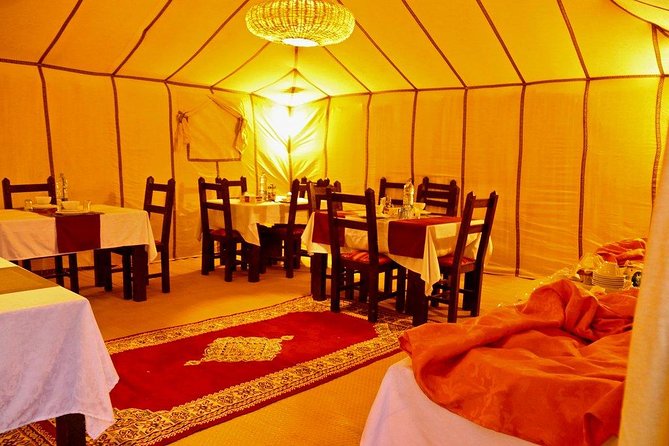 Luxury Camp in Merzouga Desert with Camel ride, Car 4WD - Arriving at camp: tents, privacy, and what “luxury” means here