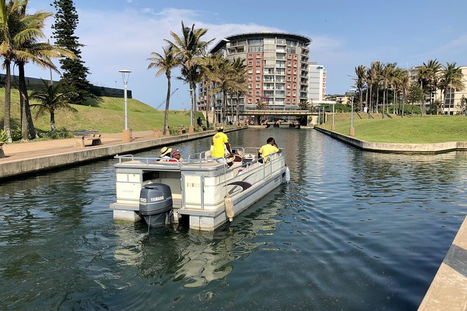 Luxury Canal Boat Cruise - Fun Things Durban Ushaka - Luxury comfort on a stable pontoon (and why that matters)