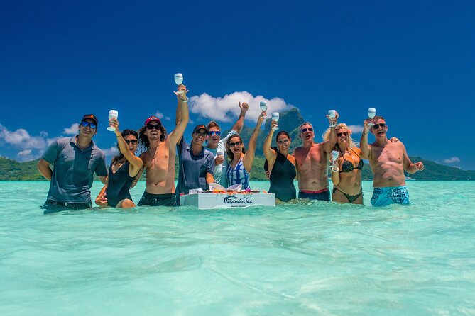 LUXURY Catamaran Bora Bora : Sailing, Snorkeling & Floating Bar - Comfort on board: nets, sunbeds, and why this boat feels good