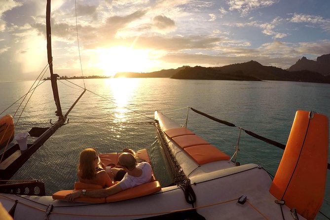 LUXURY Catamaran Bora Bora : The Sunset Escape - Entering Bora Bora by water: what 2 hours is really like