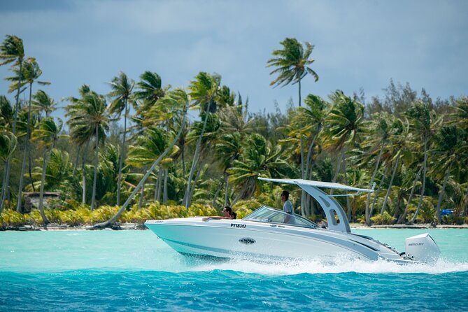 LUXURY Catamaran Bora Bora : The Sunset Escape - The sunset moment over Otemanu Mountain