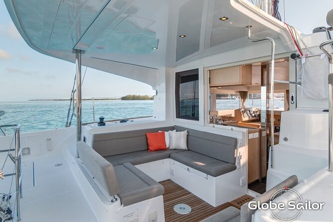 Luxury Catamaran in the Maddalena Archipelago from PALAU - Parco Nazionale: The Pools Between Budelli, Santa Maria, and Razzoli