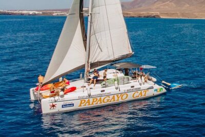 Luxury Catamaran Shared Sailing Experience - Getting started at Calle Pantalanes and boarding Ocean Lady