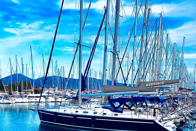 Luxury Day Cruises to Ithaca - swimming, snorkeling food and more ! - Stop 2: Skinos Bay and Lunch on the Water