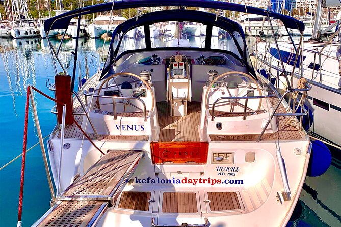 Luxury Day Cruises to Ithaca - swimming, snorkeling food and more ! - Stop 3: Talaros Beach (Pera Pigadia Bay) for Calm-Water Swimming