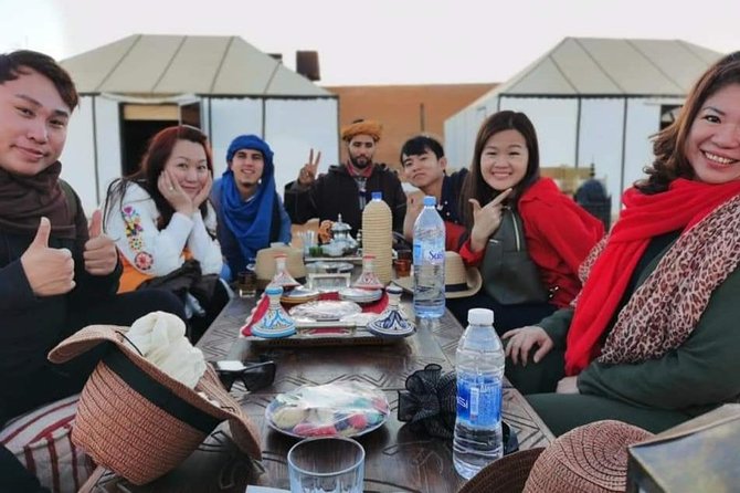LUXURY Desert Camp: 3 Days Marrakech to Merzouga and Camel Trek - Camel rides at sunset and sunrise: the timing that makes it magical
