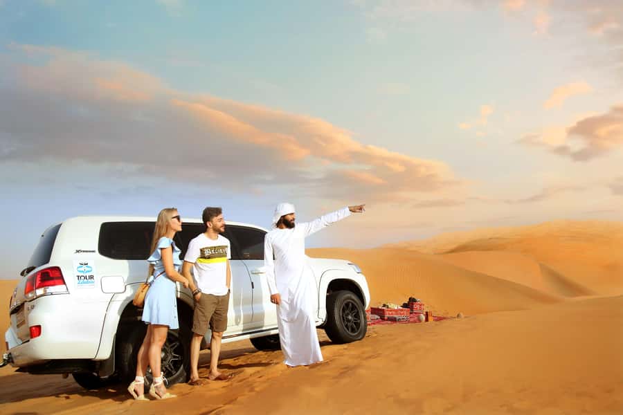 Luxury Dubai Desert Safari, BBQ, Camel Ride, Quad Bike, Show - Inside the fortress: coffee, dates, and the flow of the evening