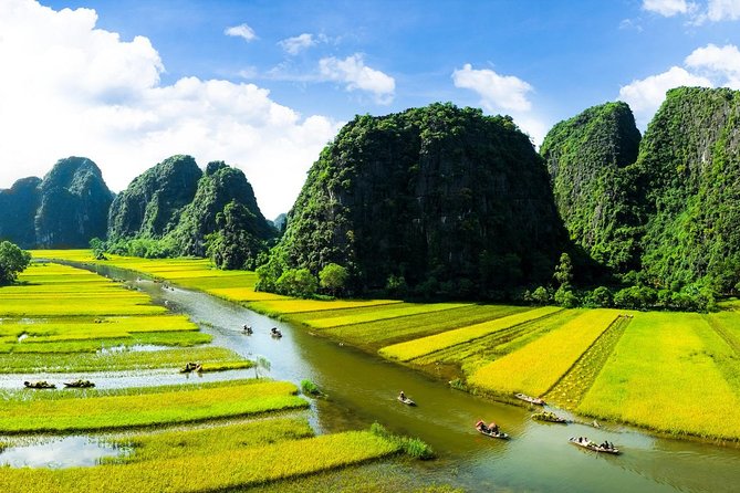 Luxury Hoa Lu Tam Coc Mua Cave 1 Day With Limousine Bus And Lunch - The limousine bus: long ride, less stress