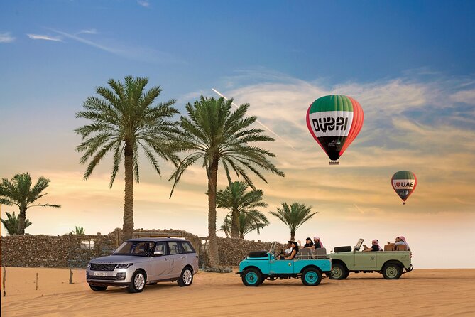Luxury Hot Air Balloon, Land Rover Defender & Michelin Breakfast - Luxury Land Rover Defender pickup: the start that sets the tone