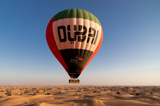 Luxury Hot Air Balloon, Land Rover Defender & Michelin Breakfast - The 60-minute sunrise flight over Dubai’s protected desert