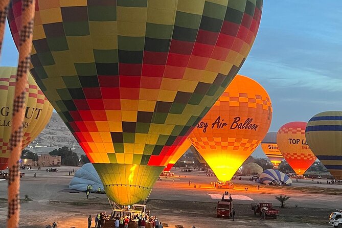 Luxury Hot Air Balloon Ride Luxor, Egypt VIP Service - Hotel Pickup and Nile Crossing by Private Boat