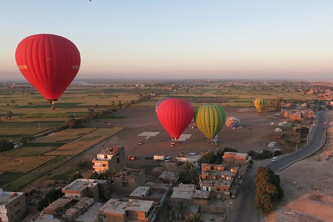 Luxury Hot Air Balloon Ride Luxor, Egypt VIP Service - Launch Site Timing: 45 Minutes in the Air