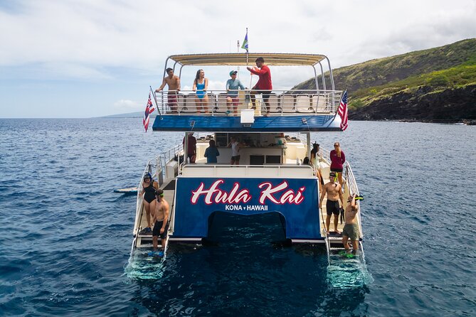 Luxury Kona Coast Snorkel Tour Including Lunch - Pali Kaholo: Rob’s Reef arches and Turtle Rock turtles