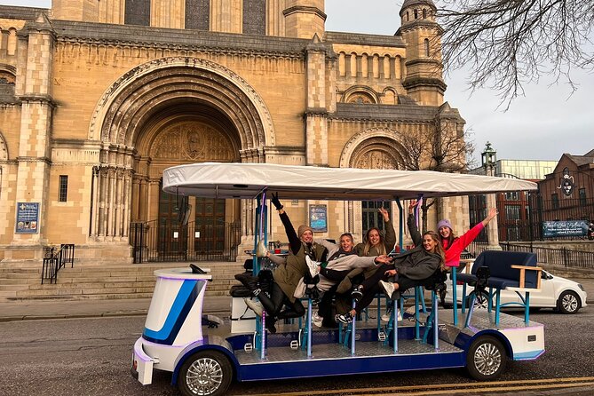 Luxury Party Bike Tour of Belfast City (Individual Seat) - BYOB, Phones on Charge, and the Comforts That Keep the Fun Going