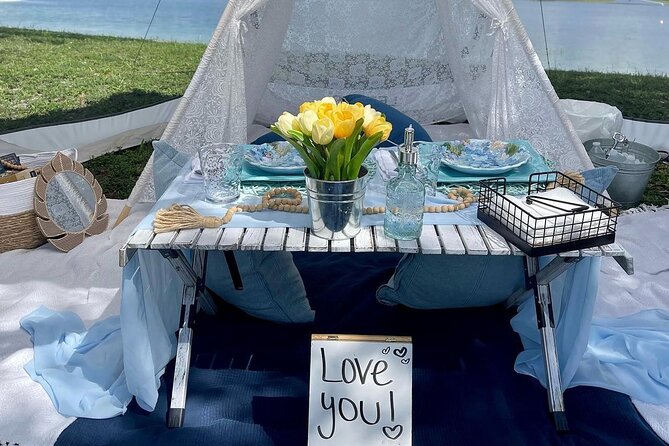 Luxury Picnic Experience at Pedrick Pond Park - The 2-hour (or 3-hour) experience: music, snacks, and games