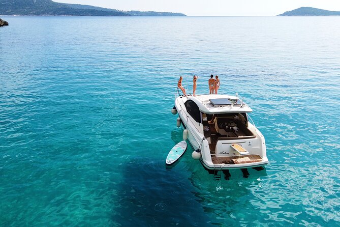 Luxury Private Boat Trip to the Elaphiti Islands from Dubrovnik - What luxury means on this private boat (snacks, drinks, gear)