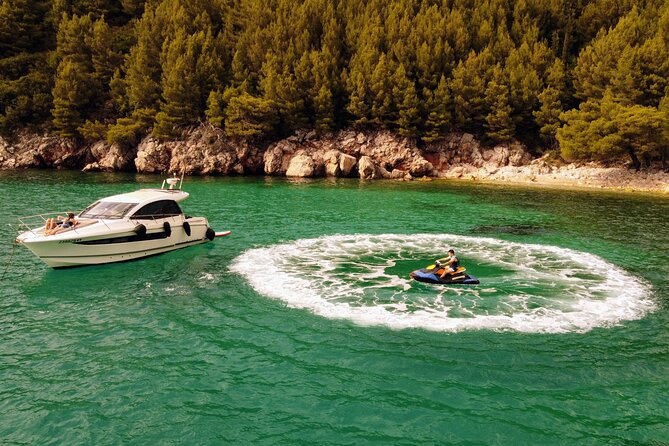 Luxury Private Boat Trip to the Elaphiti Islands from Dubrovnik - Sunj Beach on Lopud: the best kind of sand break