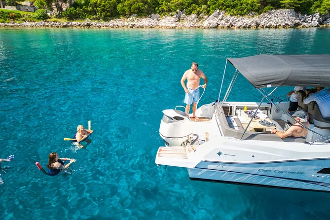Luxury Private Elaphiti Islands boat tour from Dubrovnik - Lopud’s Šunj Beach swim stop: real sand time on the Adriatic